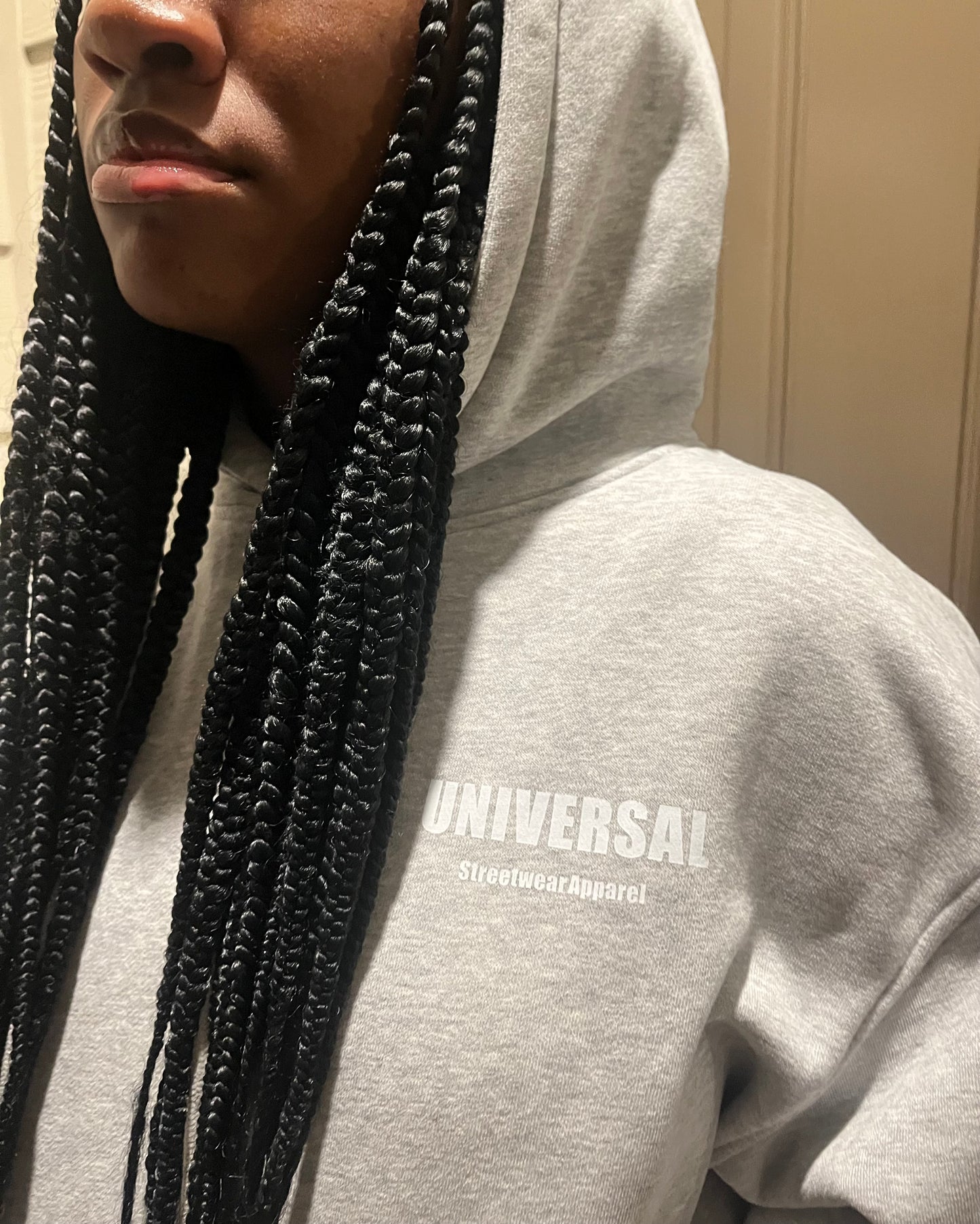 Heather Grey Hoodie